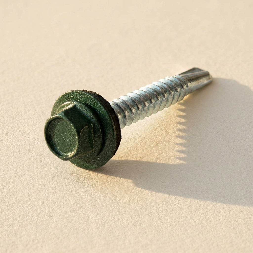 #12 x 1-inch self-drilling metal screws