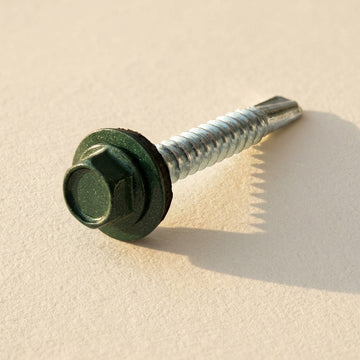 #12 x 1-inch self-drilling metal screws